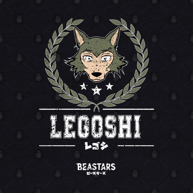 BEASTARS: TEAM LEGOSHI (GRUNGE STYLE) by FunGangStore